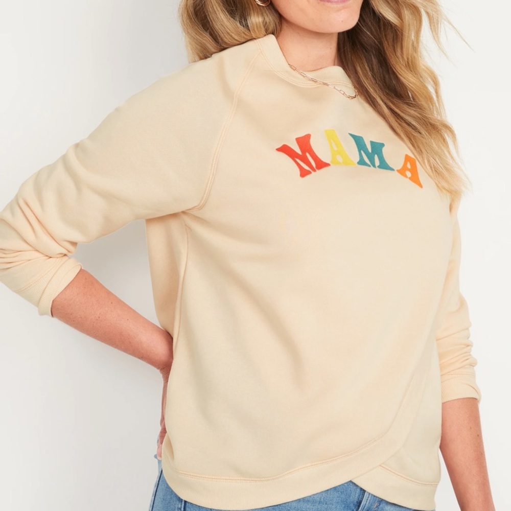 Old Navy Nursing/maternity Crew neck